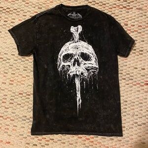 Pierced Skull Graphic Tee